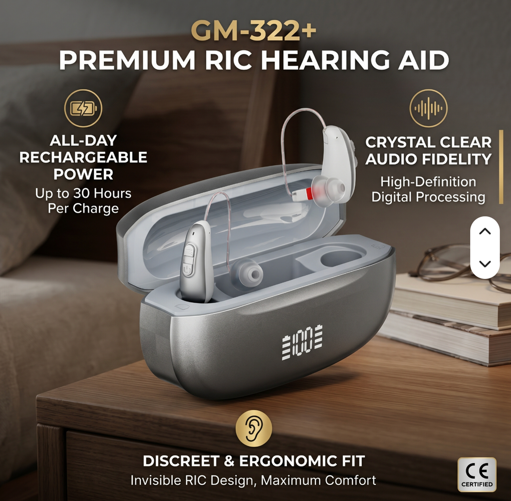 ClariHear Pro™ 32-Channel Comfort Hearing Aids
